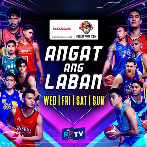 pba basketball live|Angat ang Laban: Where to watch PBA Season 48 .